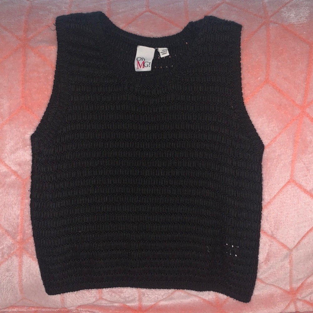 Black See Though Blouse